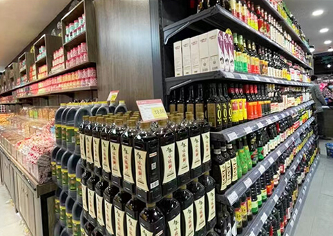 超市系列-便利店货架