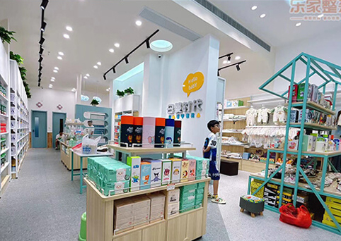 母婴店货架